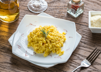 Risotto allo zafferano